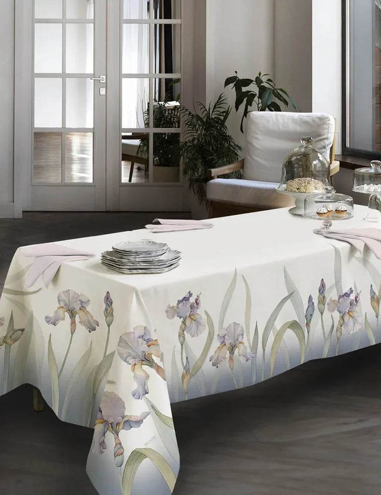 Tovaglia Stampato Biancheria Lily Tov Tessitura Randi - evabiancheria